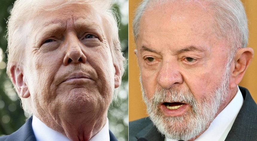Trump diz que planeia encontrar-se com Lula durante digressão pela Ásia