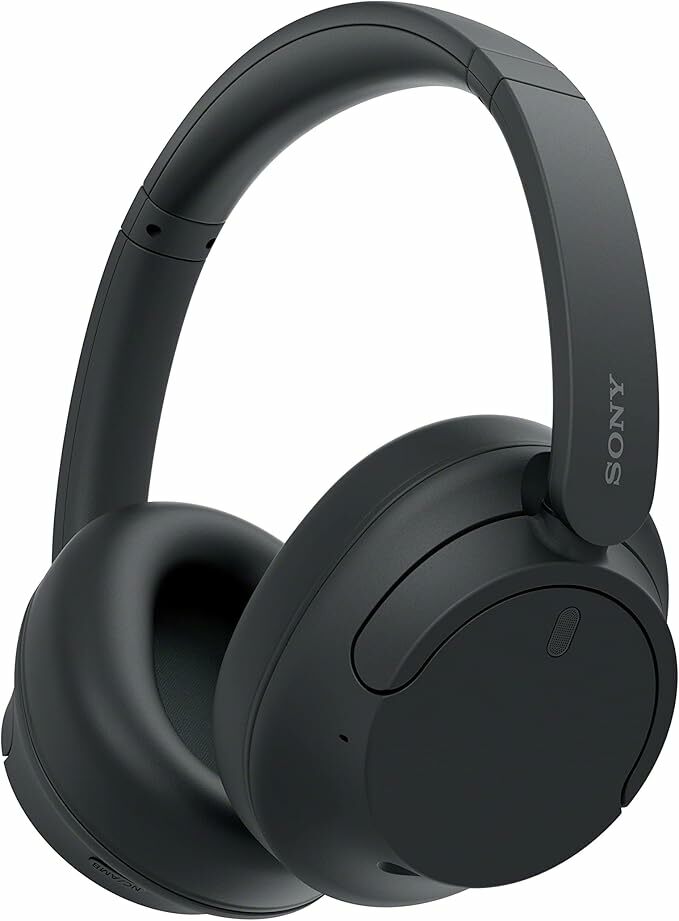 Sony WH-CH720N Auriculares sem fios Bluetooth Noise Cancelling de cabeça, som, modo de som ambiental, design leve, até 50 horas de bateria, iOS e Android