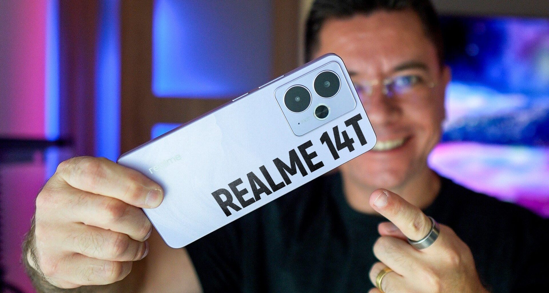 Realme 14T: Resistência de sobra e bateria grande em intermediário acessível | Análise - TudoCelular.com