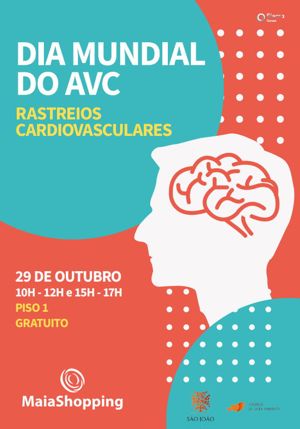 Maia assinala Dia Mundial do AVC com rastreios e exposição educativa