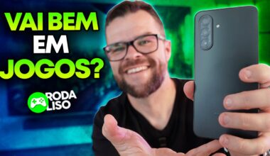 Galaxy A17 5G é bom em JOGOS? // RODA LISO