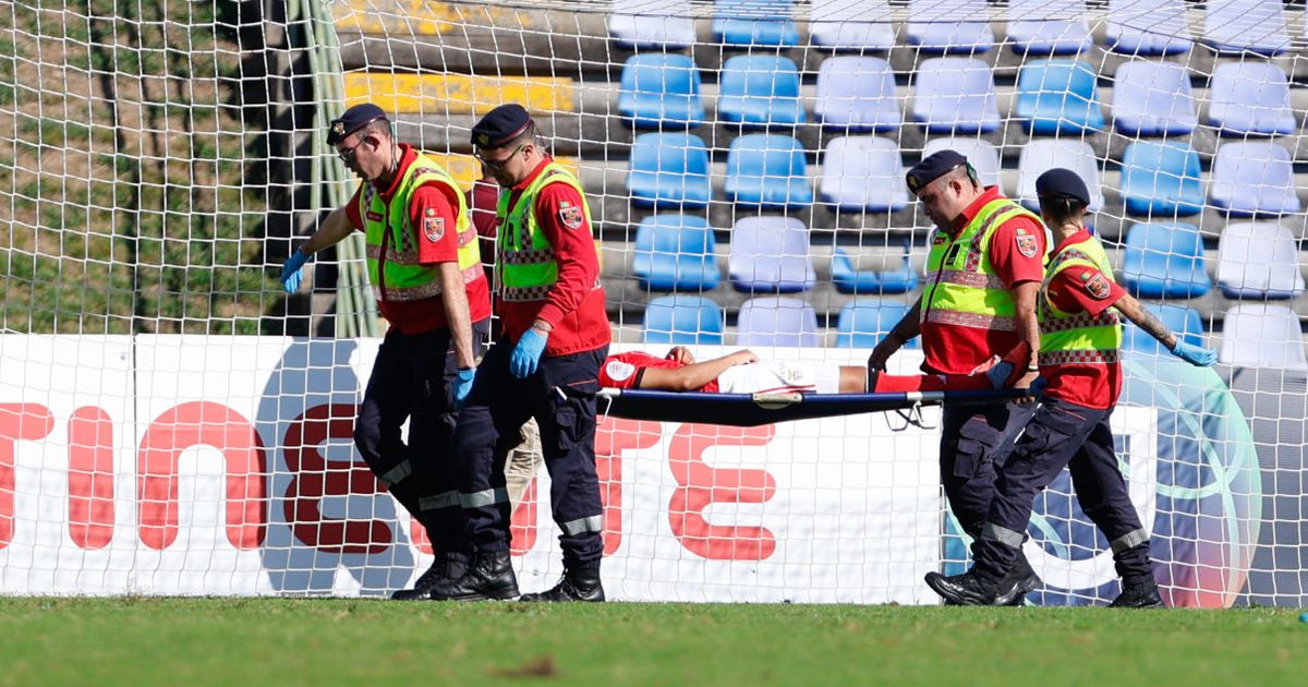 Benfica: Nycole sofreu traumatismo cranioencefálico contra o Valadares