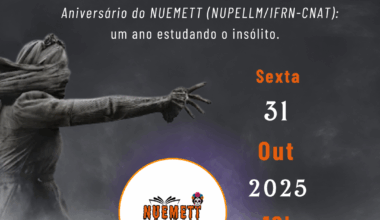 NUPELLM celebra um ano de estudos sobre terror na literatura — IFRN