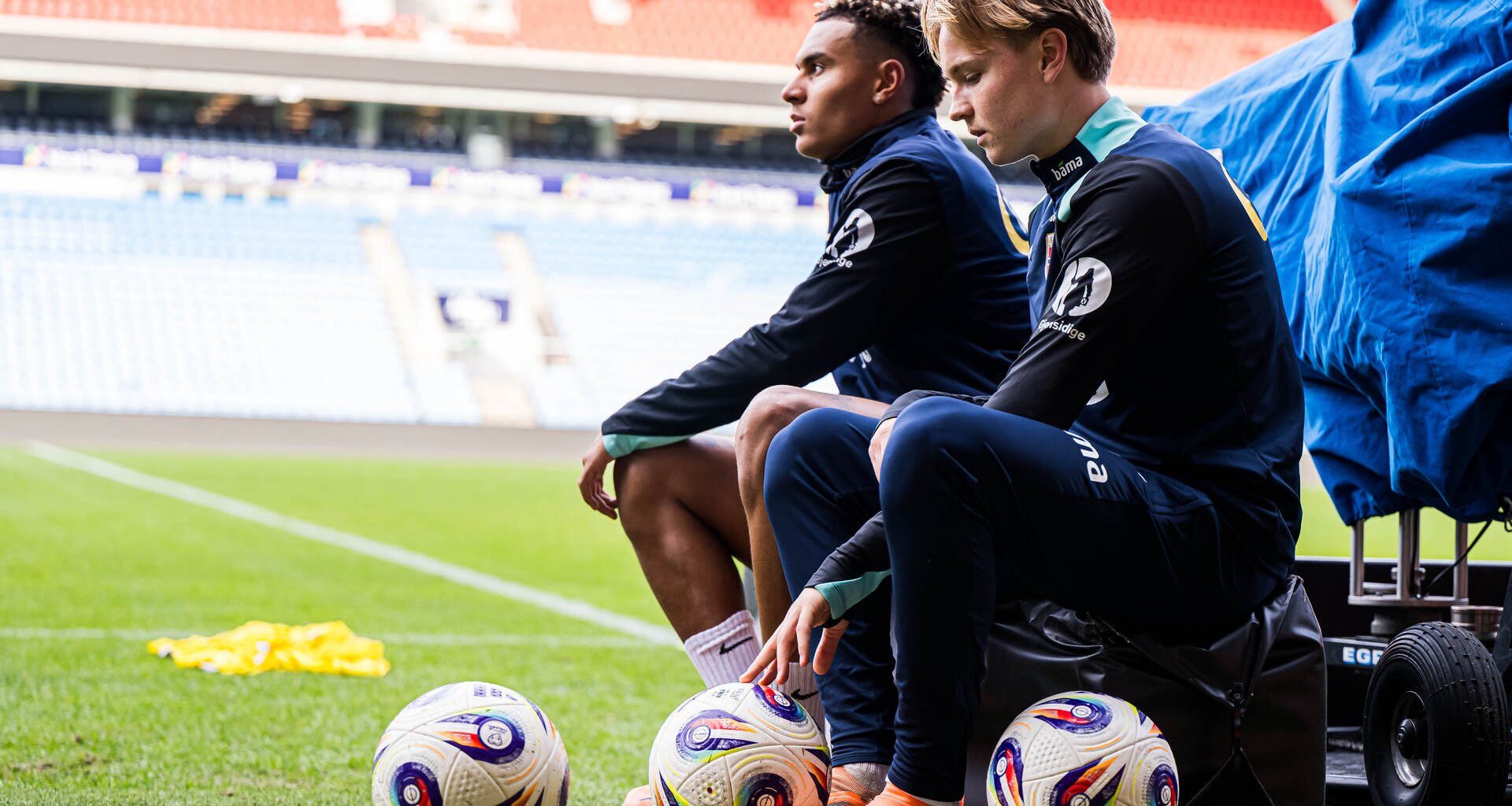 Andreas Schjelderup jogou a médio pela Noruega e deixou mensagem a José Mourinho: «Acho que viu o jogo» - Bola na Rede