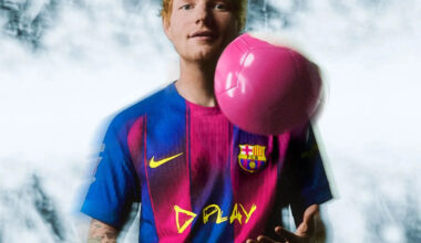 Ed Sheeran e Barcelona se unem em novo capítulo da parceria com o Spotify » Mantos do Futebol