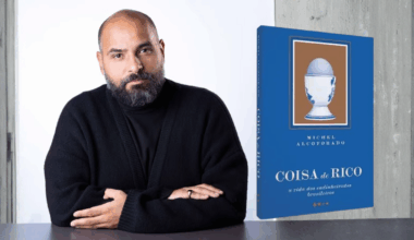 Michel Alcoforado e o livro 'Coisa de Rico'