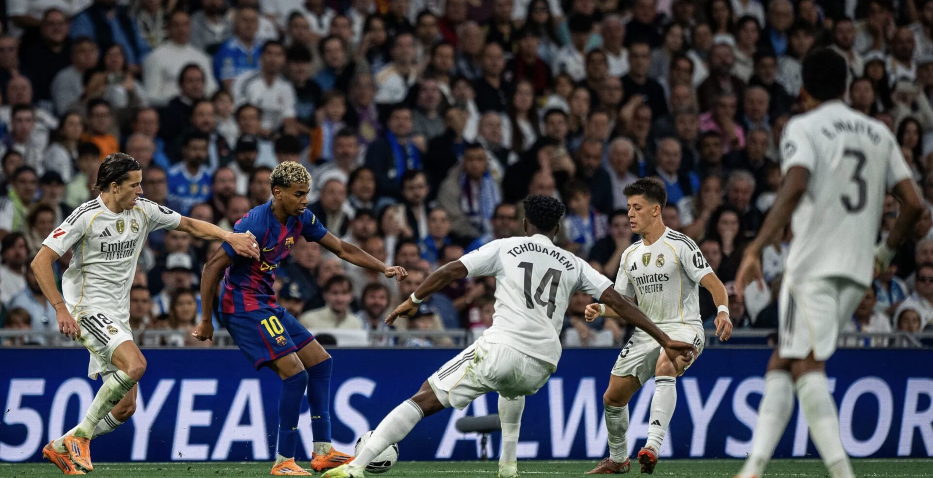 «Se Yamal quer falar, não há problema, o jogo é jogado em campo»