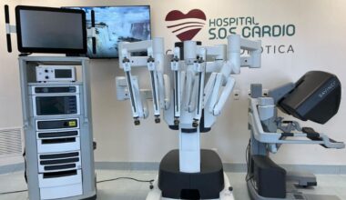 Cirurgia cardíaca robótica estreia em Florianópolis com tecnologia Da Vinci X