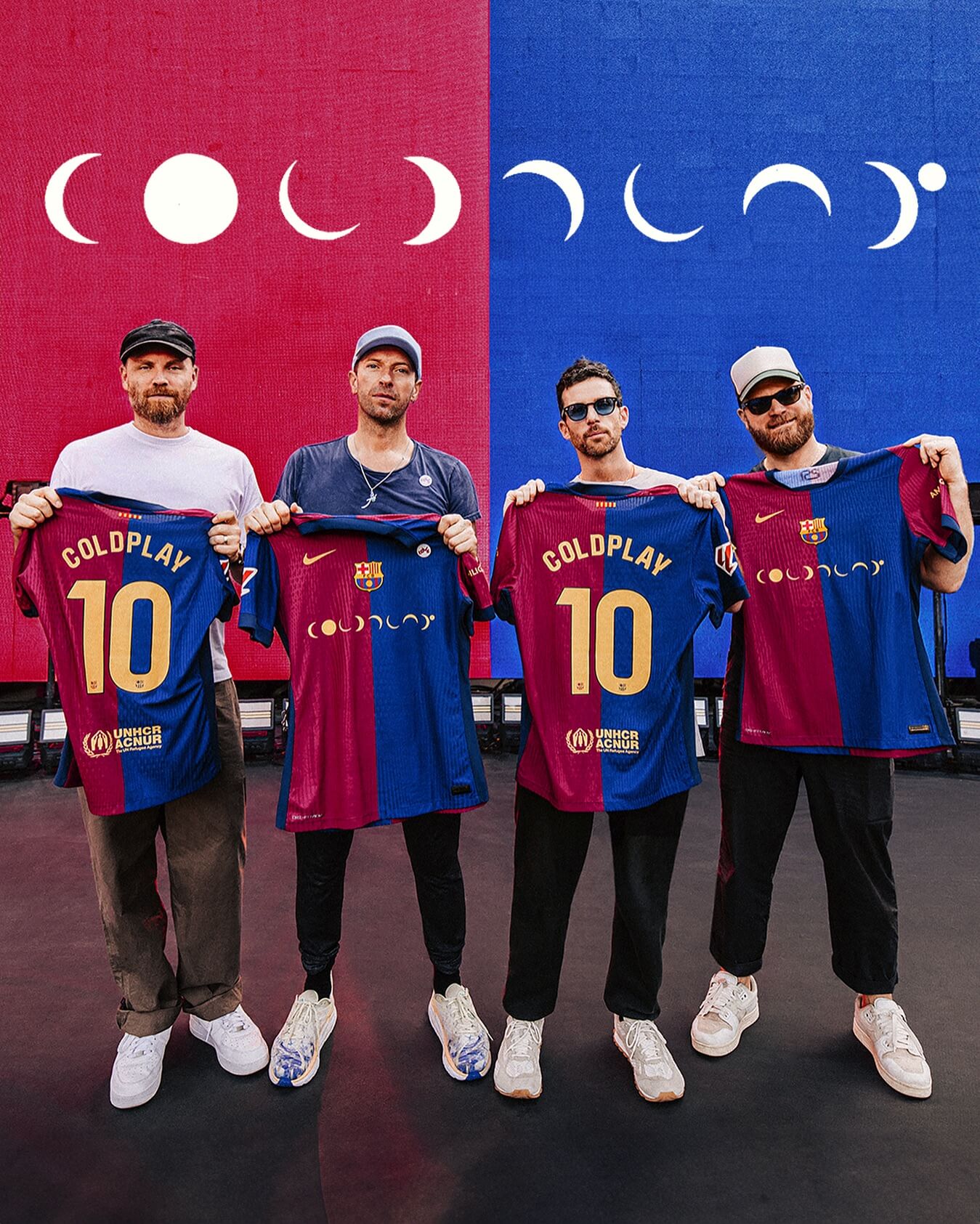 Coldplay Barcelona El Clasico