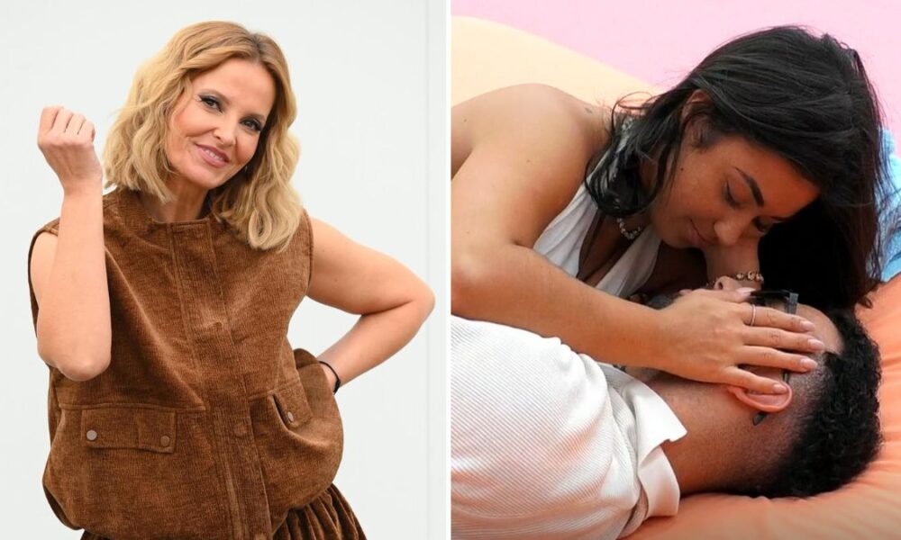 Cristina Ferreira reage e revela detalhe sobre primeiro beijo de Liliana e Fábio