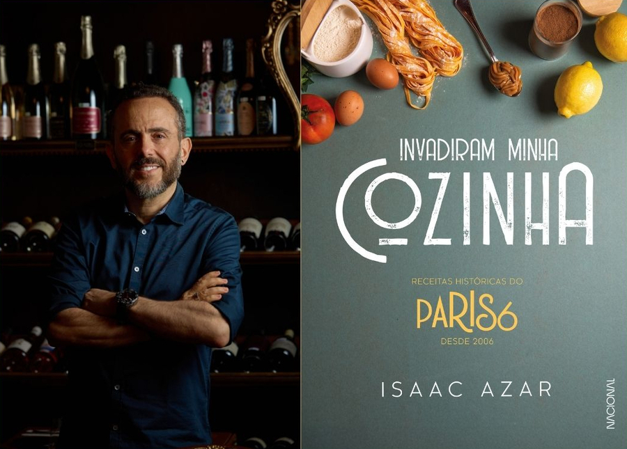 Isaac Azar e o seu livro © Rodolfo Regini