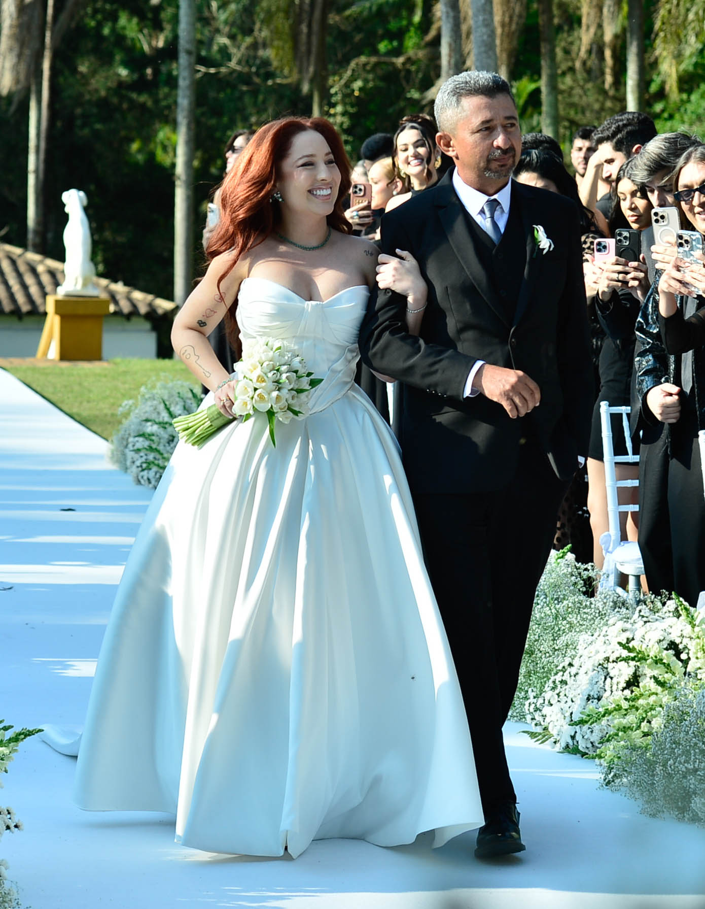 Casamento de Mari Fernandez e Júlia Ribeiro - Foto: Eduardo Martins / Brazil News