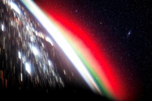 Imagem especial do Fotógrafo de Astronomia do Ano da ZWO 2025 tirada pelo astronauta da NASA Don Pettit. Terra vista da órbita foi registrada durante a Expedição 72 à ISS.