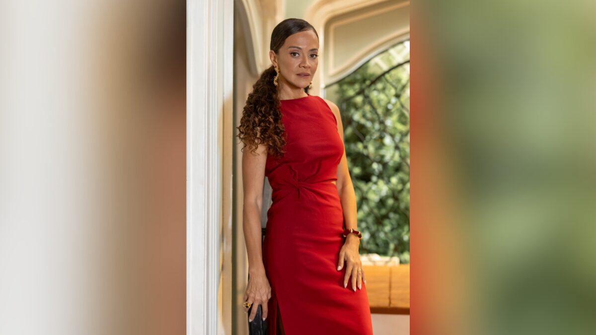 Texto da novela Dona de MimTânia (Aline Borges)Globo/ Léo Rosario