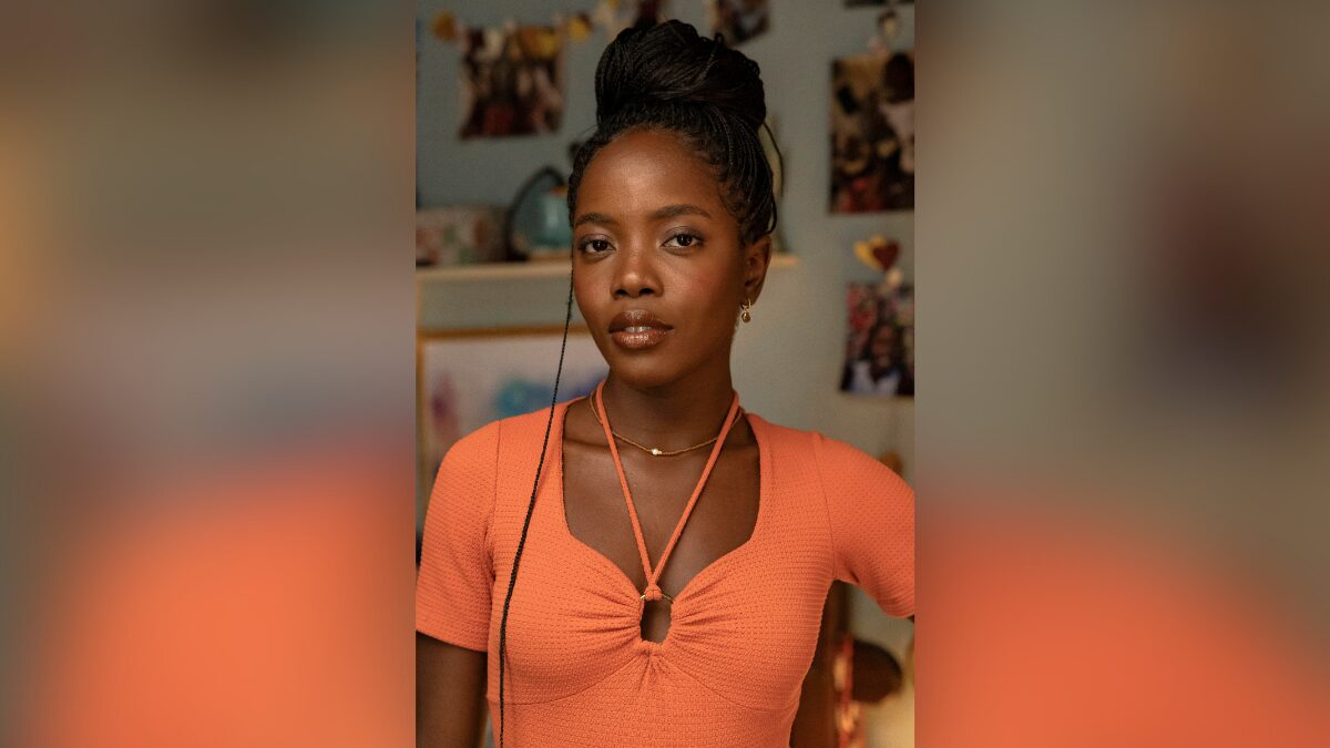 Texto da novela Dona de MimLeo (Clara Moneke).Globo/ Manoella Mello