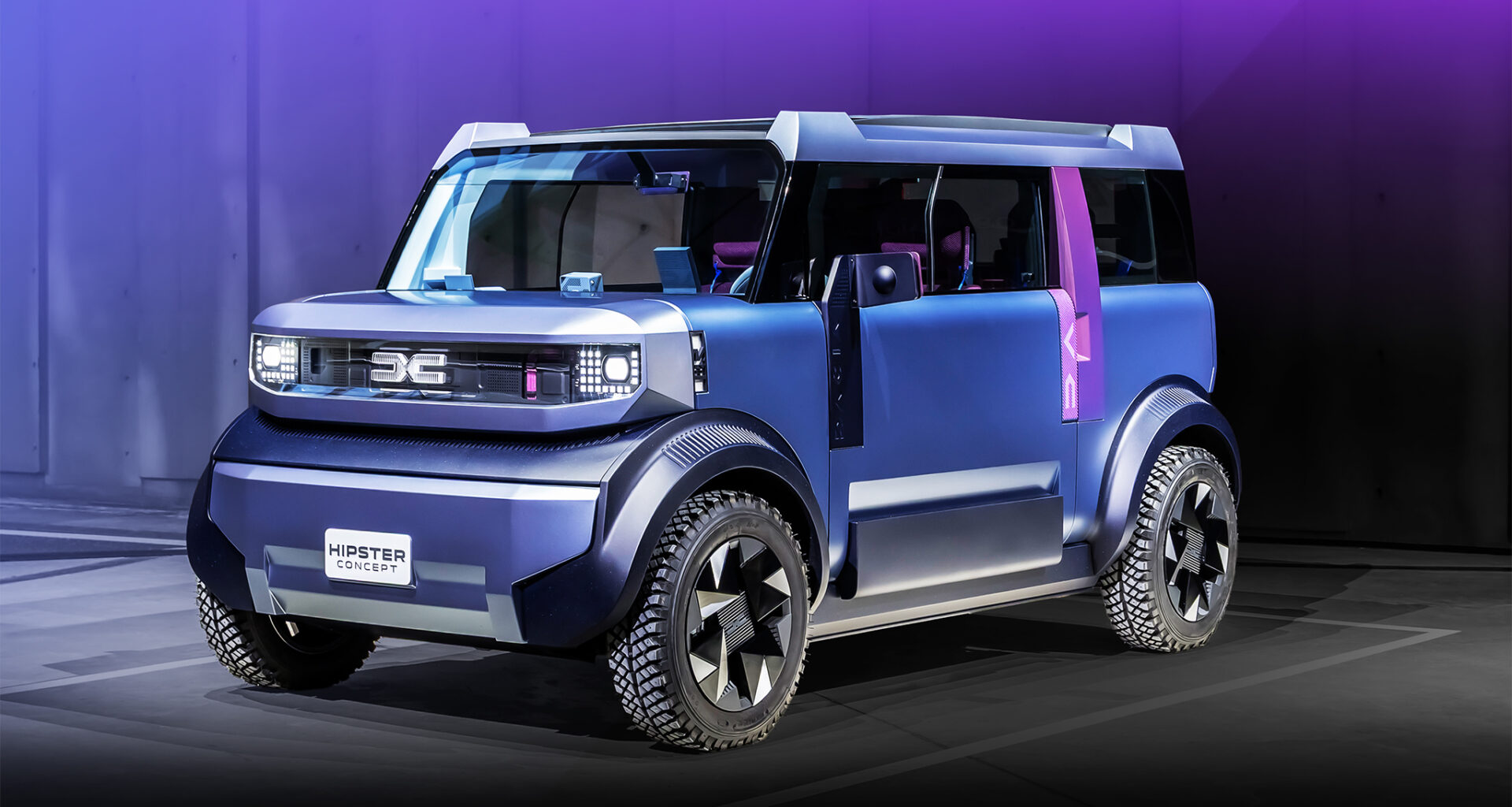Dacia Hipster Concept antecipa elétrico mais barato da marca