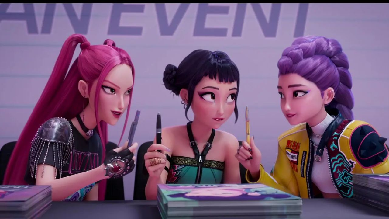 Cena de Guerreiras do K-Pop