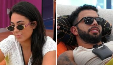 Liliana faz revelação e Fábio fica incrédulo