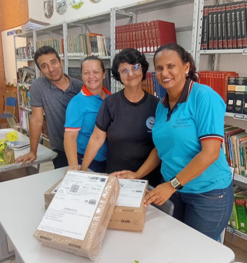 Paudalho é o primeiro município de Pernambuco a receber doação de livros do MINC e MEC