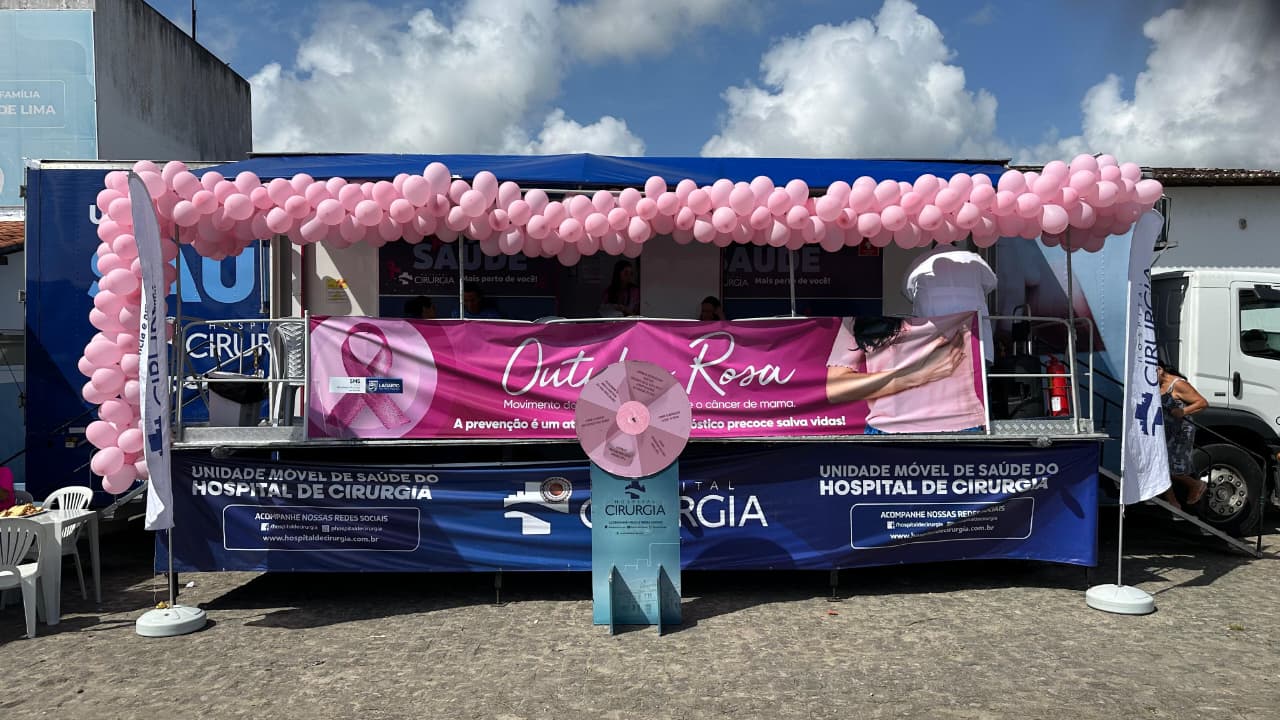 População de Lagarto é beneficiada com Unidade Móvel de Saúde e serviços gratuitos voltados à saúde da mulher