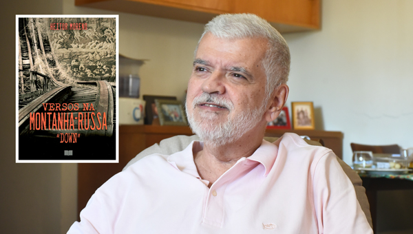 Médico reuniu parte de sua vasta produção de poemas no livro Versos na montanha-russa “Down”