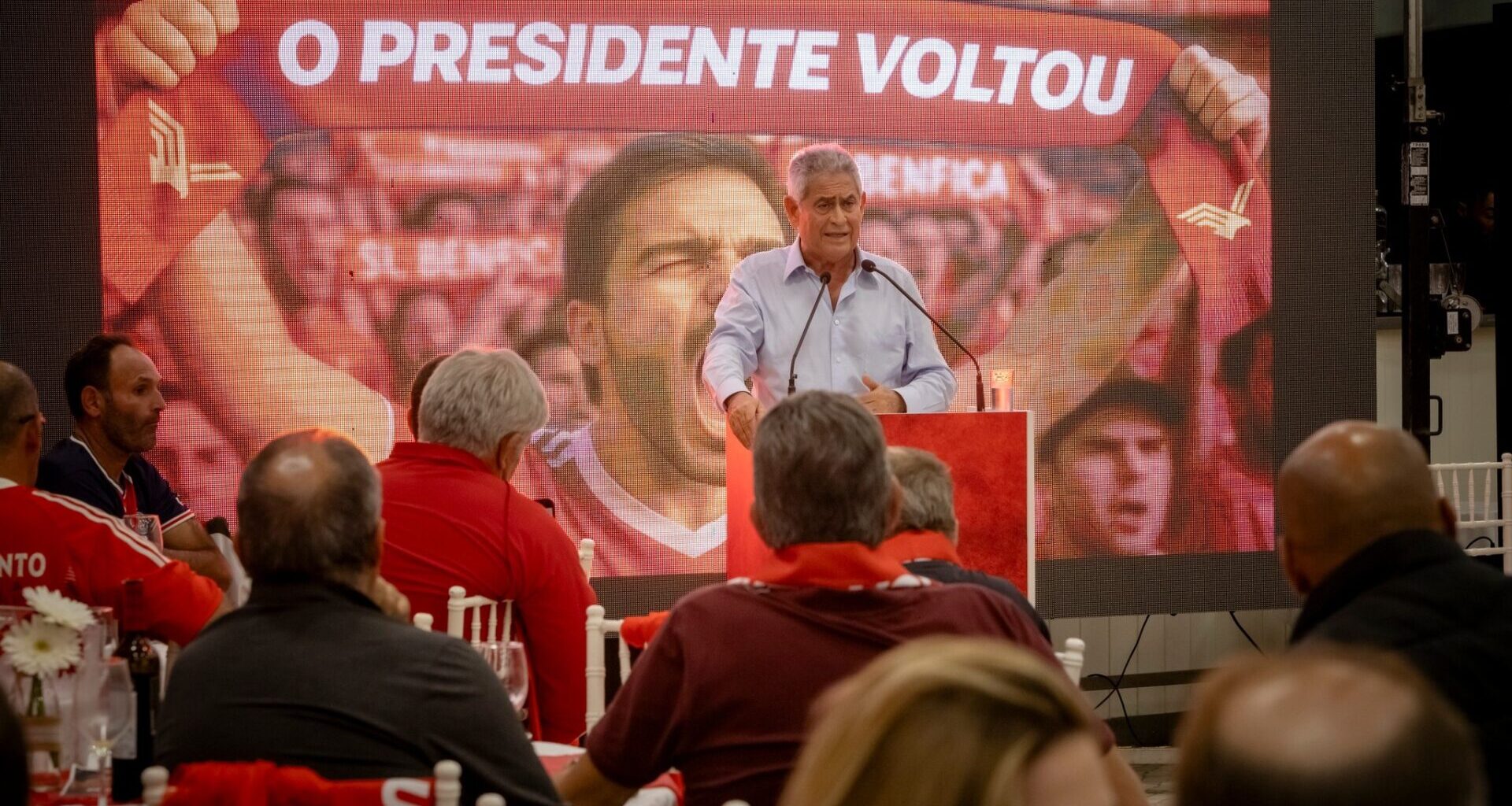 «O Benfica não pode cair nas mãos de radicais nem de um líder fraco que se limita a dizer que é rico»