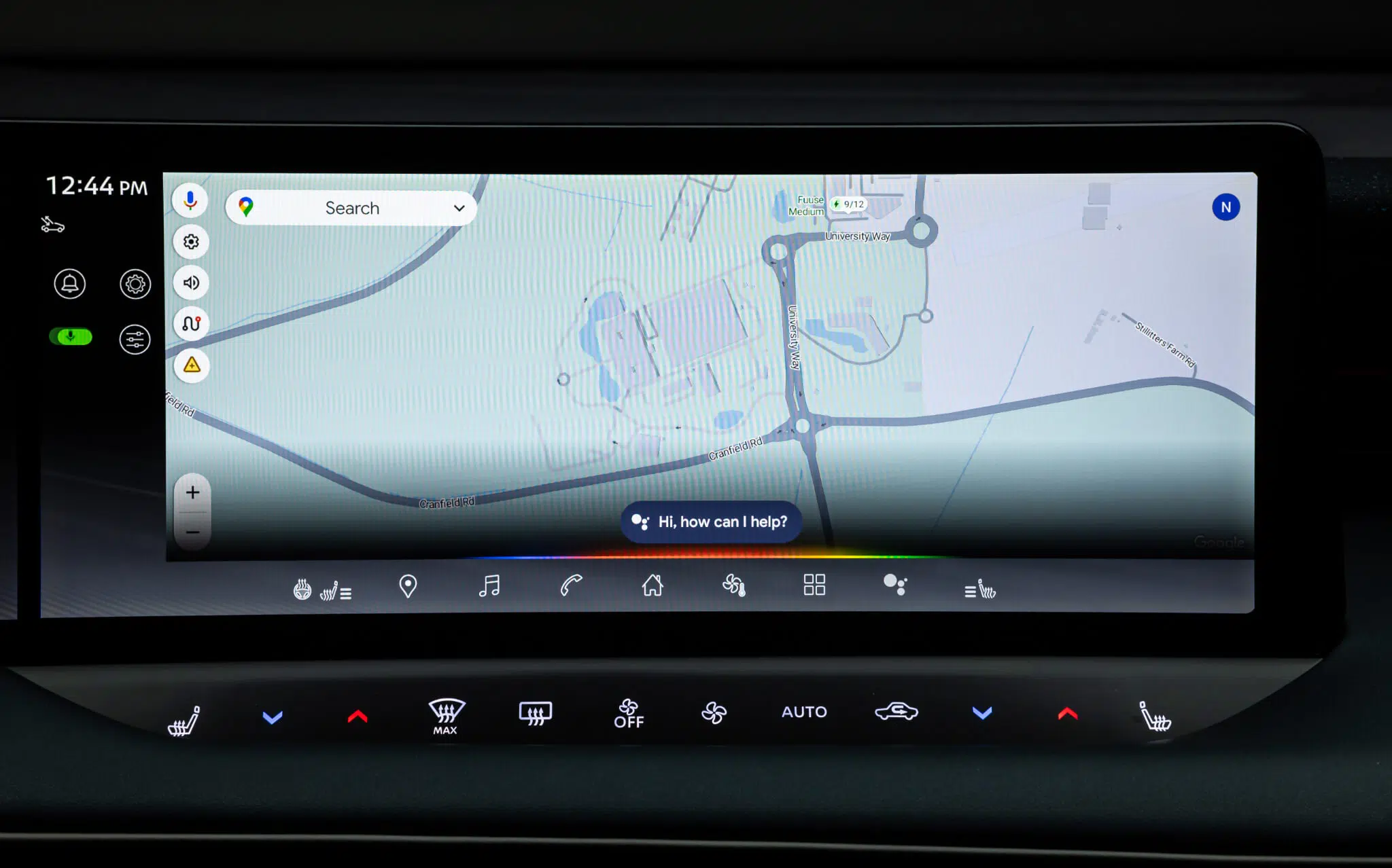 Novo Nissan LEAF sistema infoentretenimento