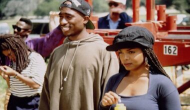 Tupac e Janet Jackson em Sem Medo no Coração (Foto: Divulgação)
