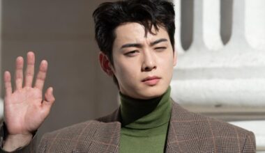 No exército, Cha Eun-woo celebra estreia de novo filme com mensagem aos fãs