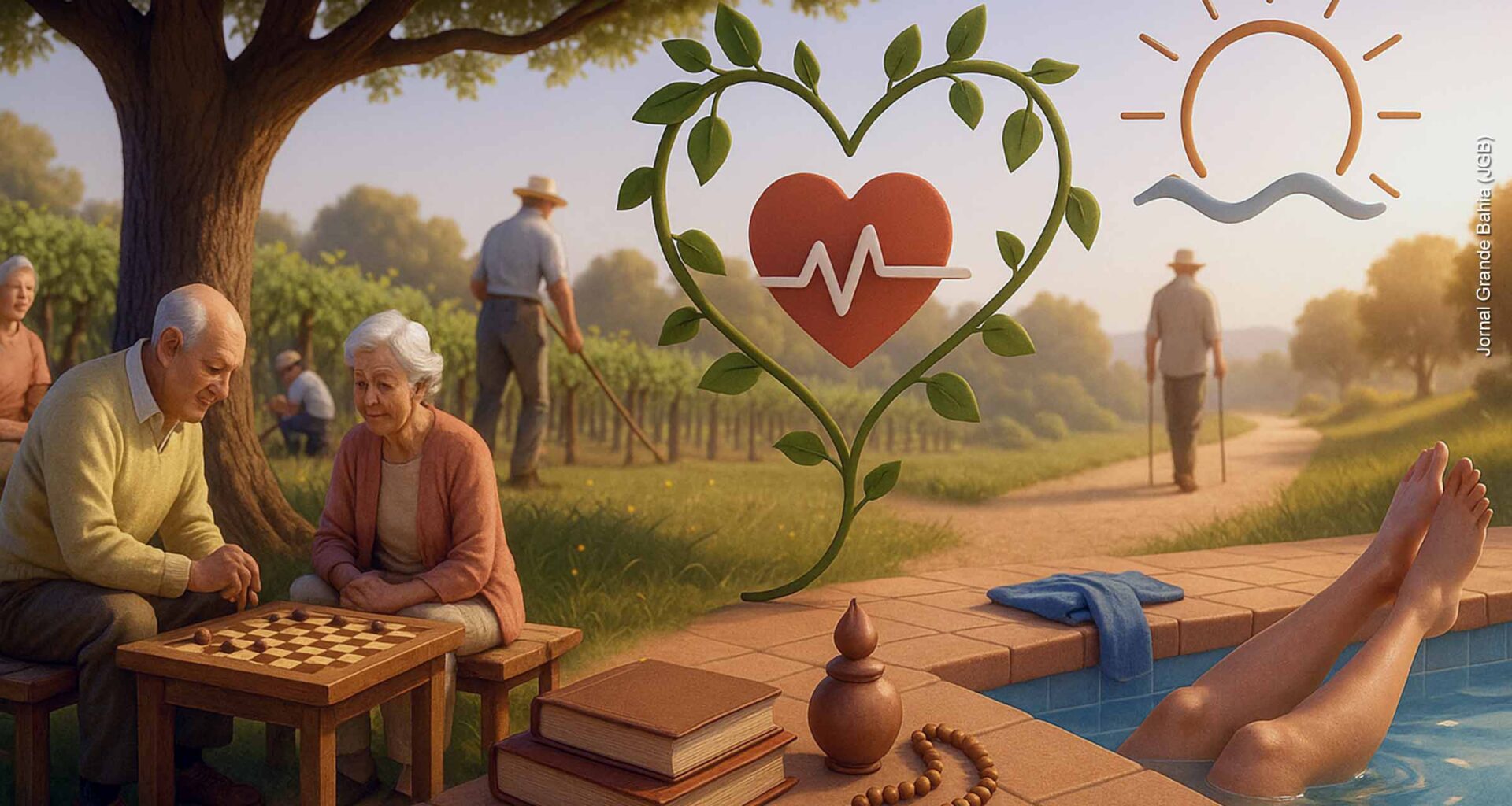 Segredos da longevidade: estudo revela que simplicidade, vínculos sociais e hábitos saudáveis superam fatores genéticos, explica Joseval Carneiro