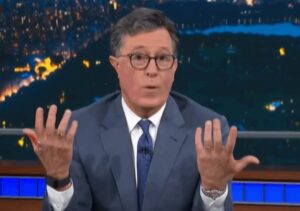 Stephen Colbert anuncia o fim do Late Show ao vivo na CBS, com encerramento previsto para maio de 2026.