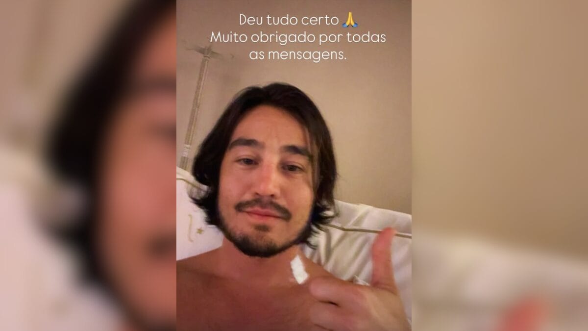 Tiago Iorc atualiza quadro de saúde após ser internado às pressas 50% menos de dor
