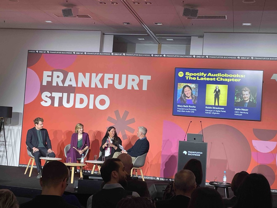 Frankfurt: futuro da indústria de audiolivros passa pela IA