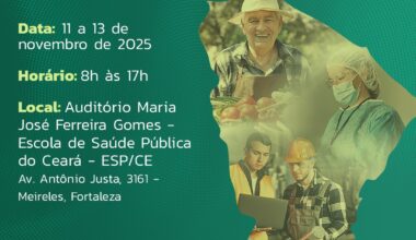 Abertas inscrições para o Seminário Estadual de Vigilância em Saúde do Trabalhador e da Trabalhadora