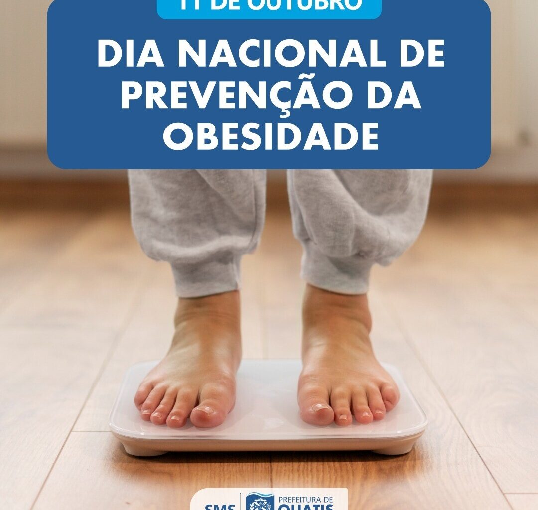 11 de Outubro – Dia Nacional de Prevenção da Obesidade - Prefeitura Municipal de Quatis
