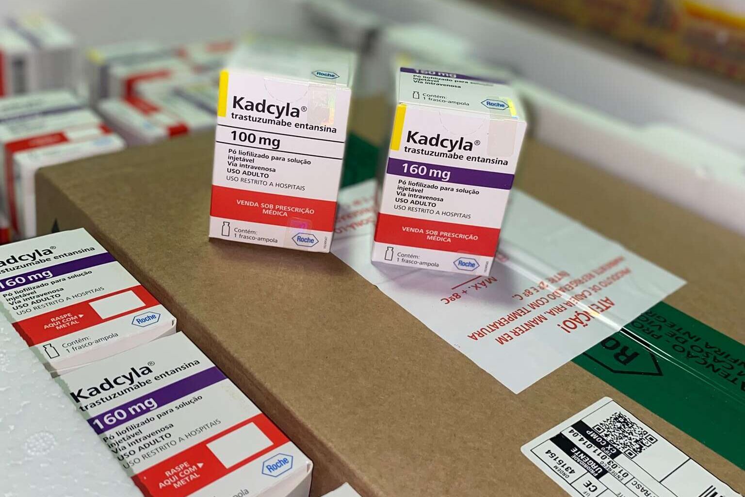 Ceará recebe primeiro lote de medicamento inovador para tratamento do câncer de mama no SUS