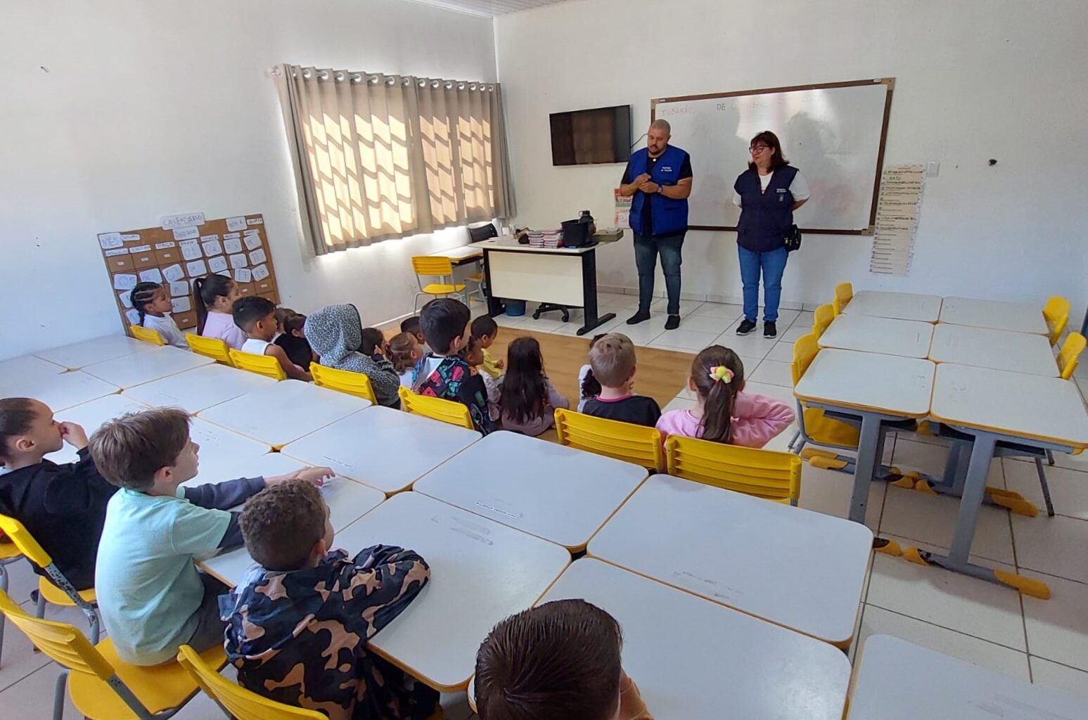 Semana de mobilização contra a Dengue: Escolas e CEIs de Tubarão recebem ações de conscientização