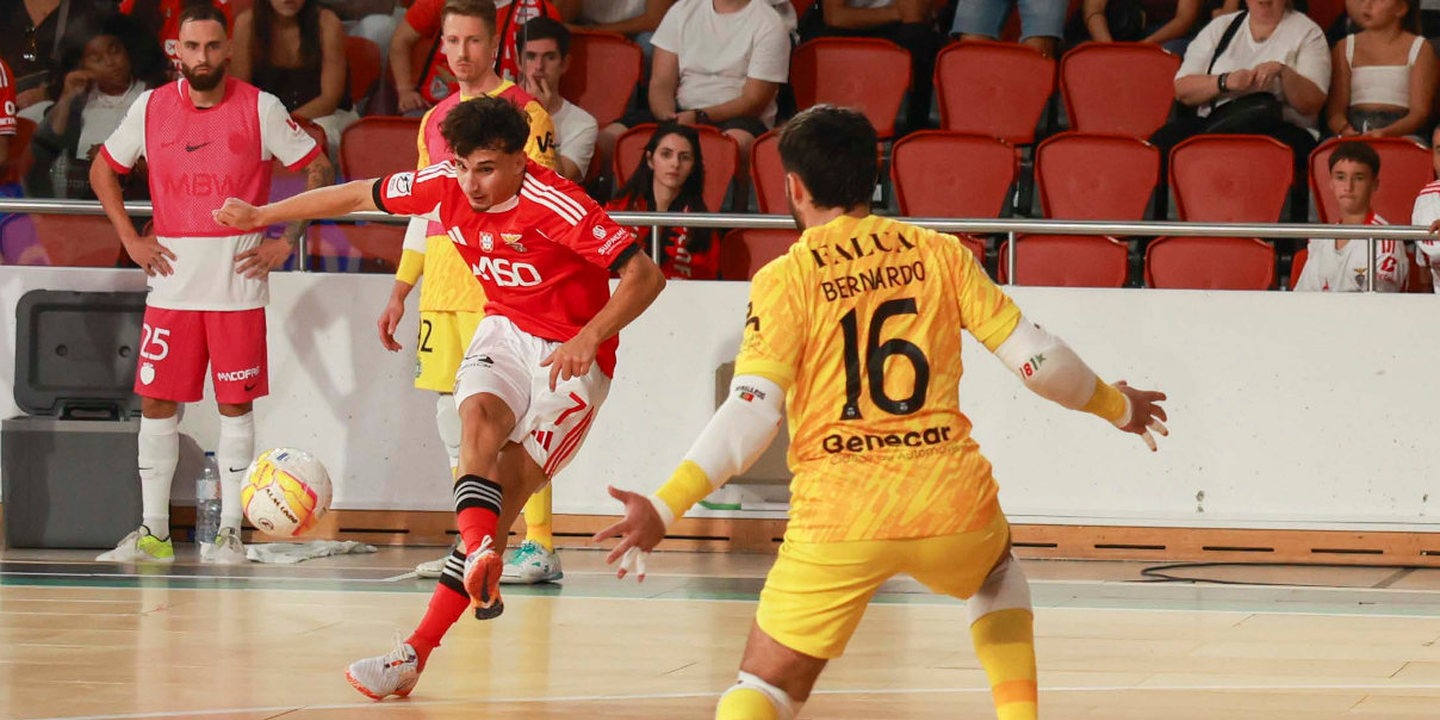 Campeão Benfica bate Sporting na Luz e deixa rival para trás na classificação do nacional de futsal