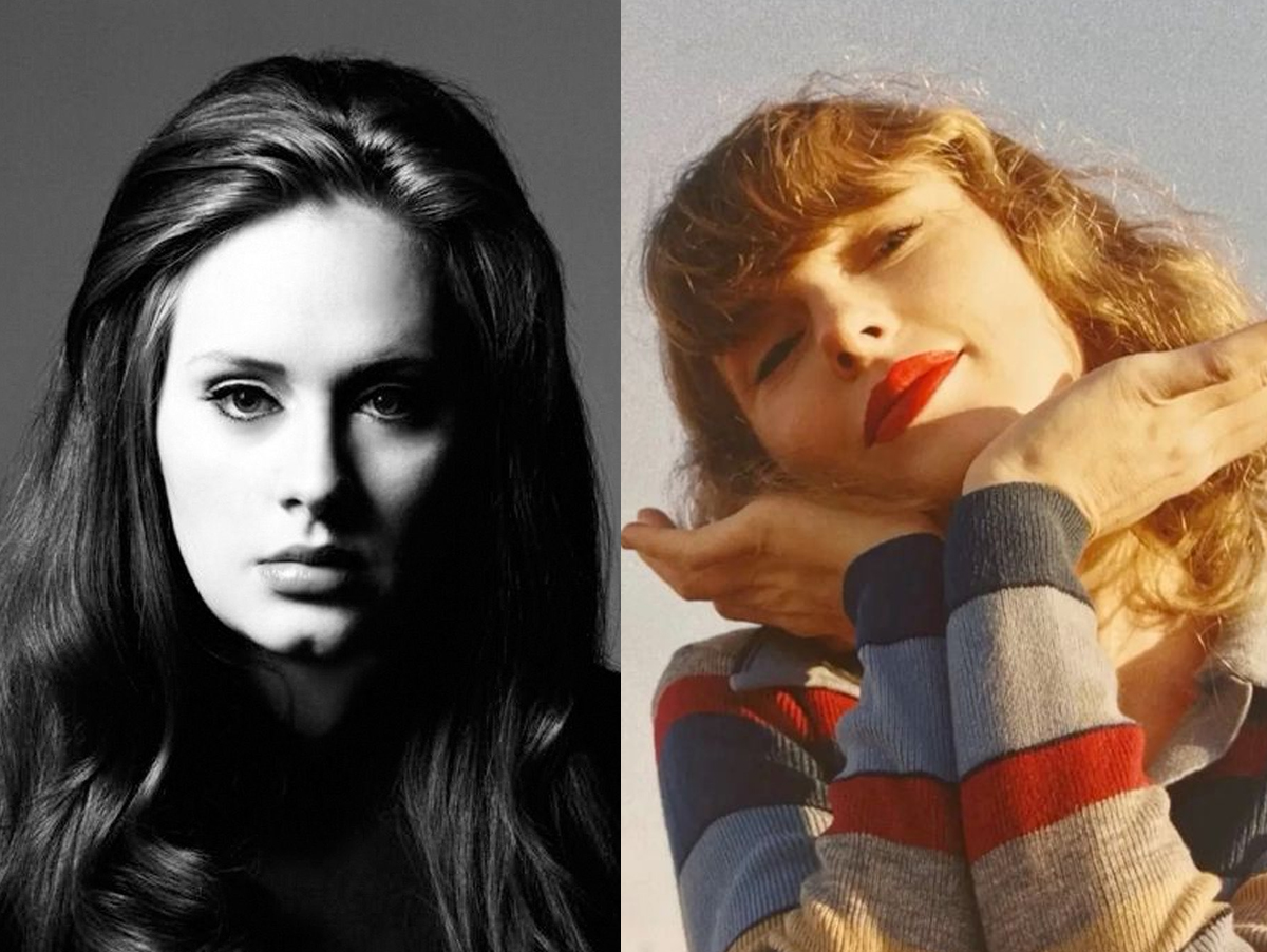 Após Taylor Swift quebrar recorde de Adele, Adele quebra recorde de Taylor