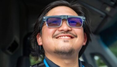 Óculos inteligentes da Amazon para estafetas