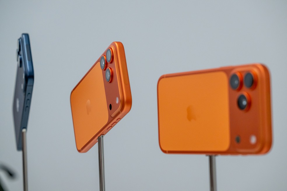 Modelo iPhone 17 Pro foi lançado pela Apple no último dia 9 de setembro,  em evento realizado em Cupertino — Foto: David Paul Morris/Bloomberg