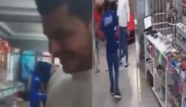 Vídeos mostram rapper Hungria comprando bebidas em depósito horas antes de ser internado; veja