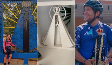 Famosos devotos de Nossa Senhora Aparecida homenageiam a Padroeira do Brasil
