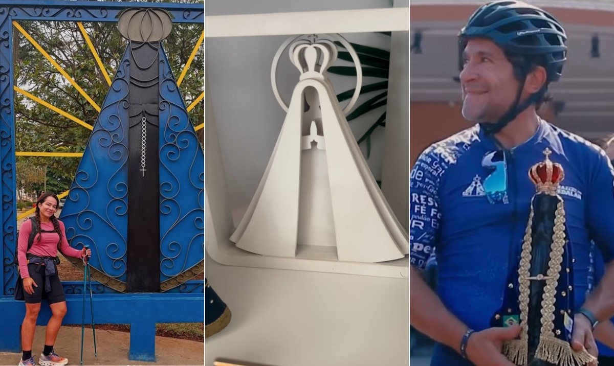 Famosos devotos de Nossa Senhora Aparecida homenageiam a Padroeira do Brasil