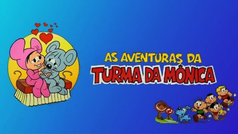 Logo oficial de "As Aventuras da Turma da Mônica"
