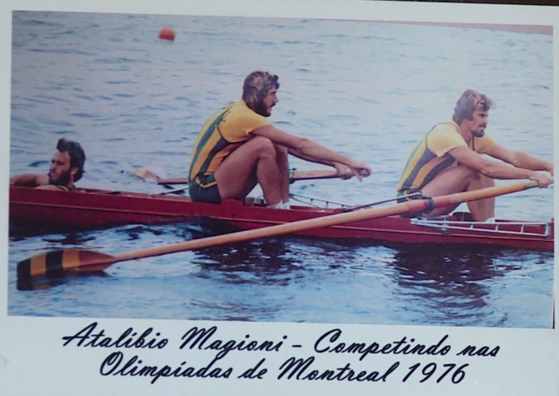 Registros do ex-remador Magioni. - Arquivo Pessoal/Divulgação/ND