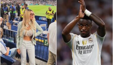 Após expor Vini Jr., modelo viaja a Espanha, vê jogo do Real Madrid e provoca Virginia
