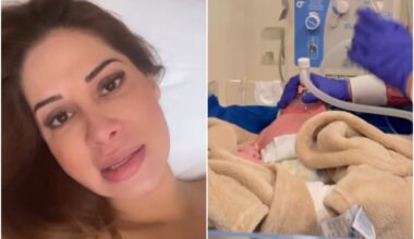 Maíra Cardi desabafa após visitar filha na UTI: 'Não consegui ficar, essa situação dói' - Globo