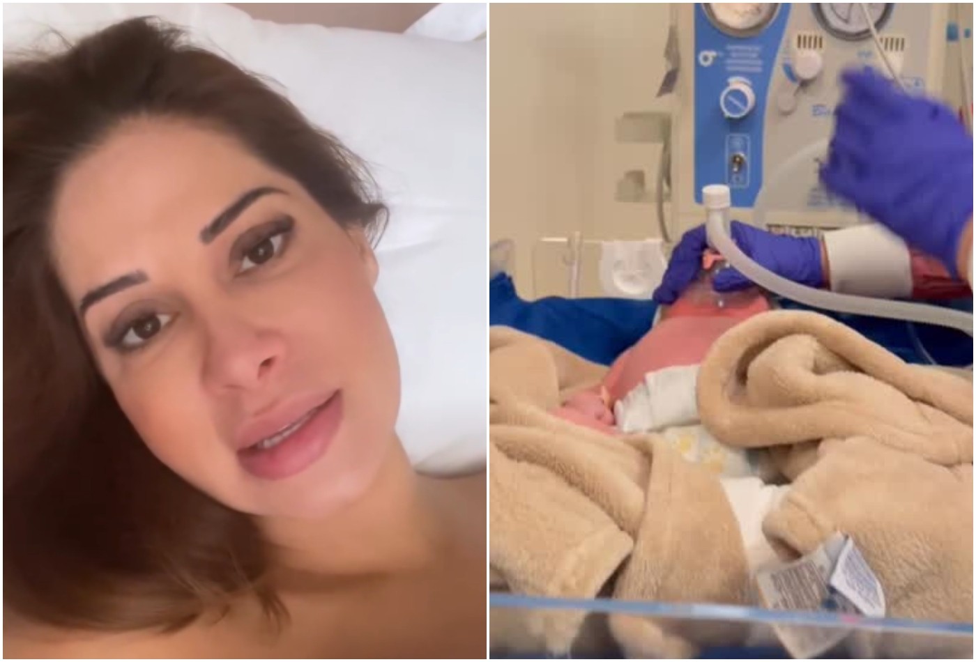 Maíra Cardi desabafa após visitar filha na UTI: 'Não consegui ficar, essa situação dói' - Globo