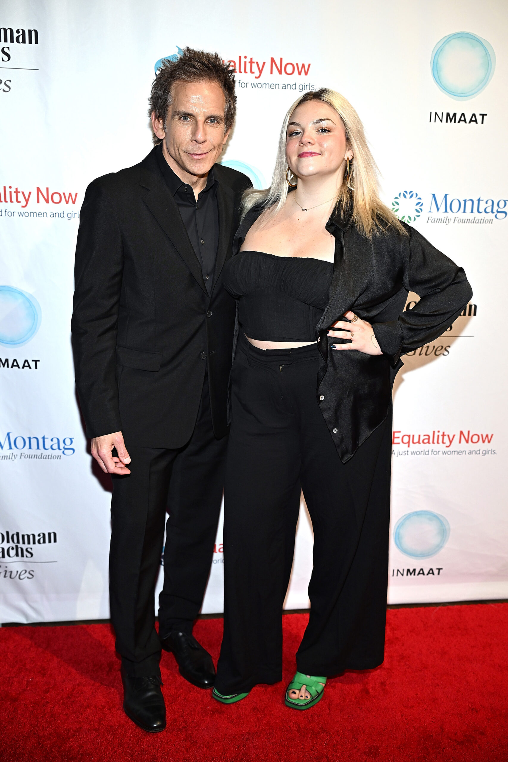 Ben Stiller e a filha, Ella, em 2022 - Foto: Getty Images